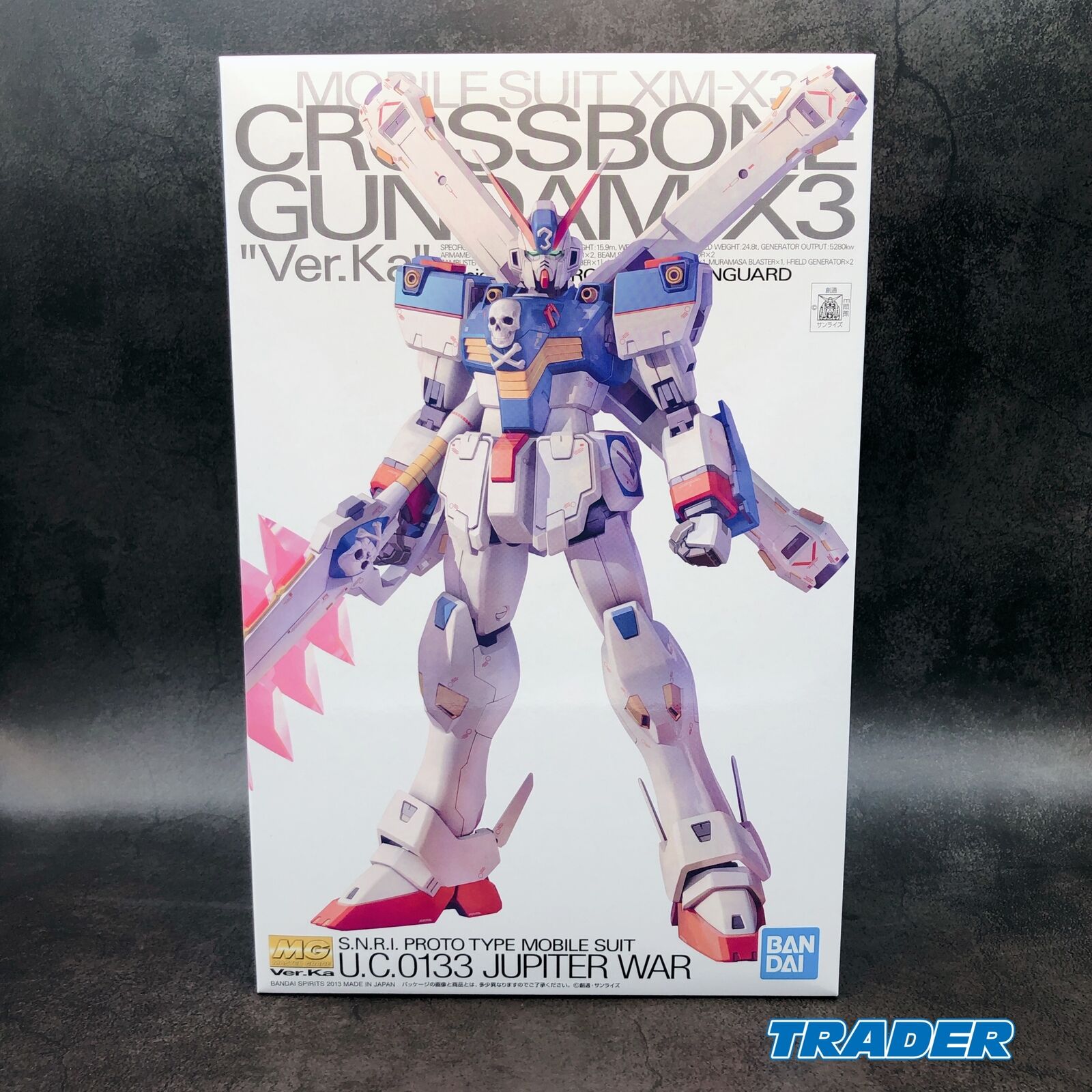 MG 1/100 Crossbone Gundam X3 Ver.Ka [Premium Bandai]