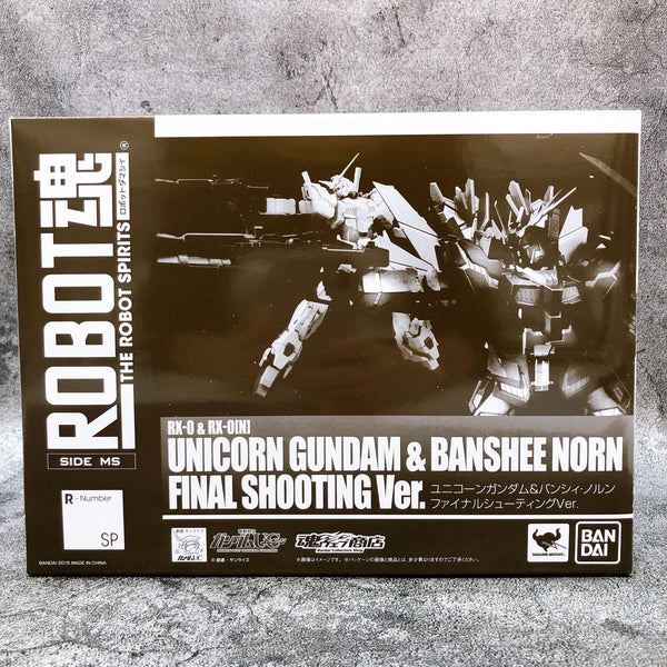 Robot Spirits <SIDE MS> Mobile Suit Gundam UC RX-0 Unicorn Gundam & RX-0[N] Banshee Norn Final Shooting Ver. [Tamashii Web Shop Limited]