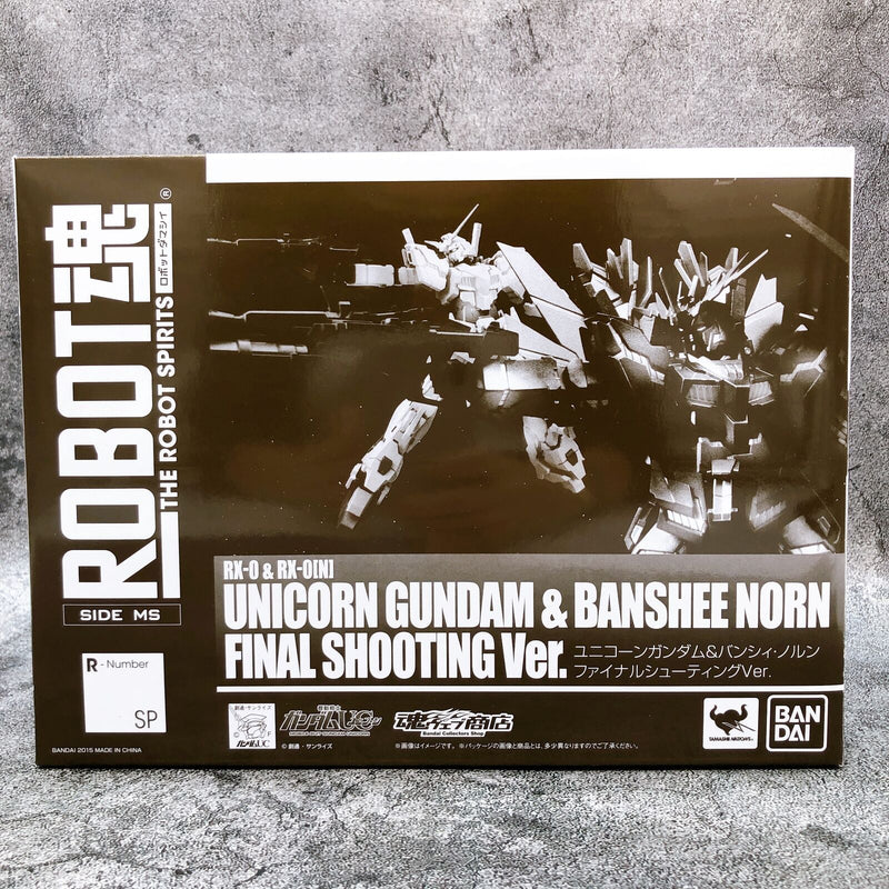 Robot Spirits <SIDE MS> Mobile Suit Gundam UC RX-0 Unicorn Gundam & RX-0[N] Banshee Norn Final Shooting Ver. [Tamashii Web Shop Limited]