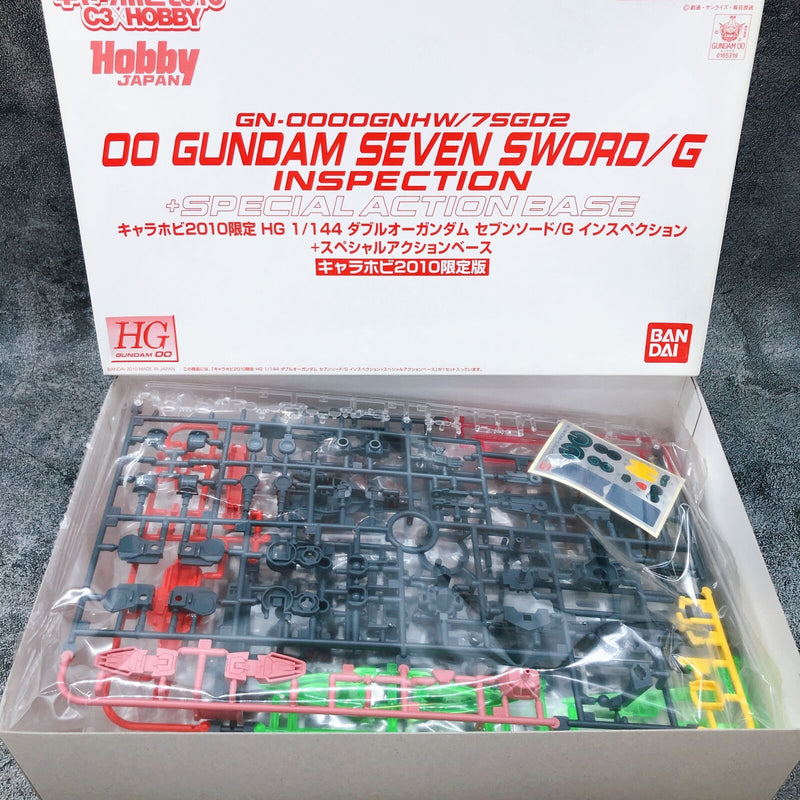 HG 1/144 00 Gundam Seven Sword /G Inspection + Special Action Base