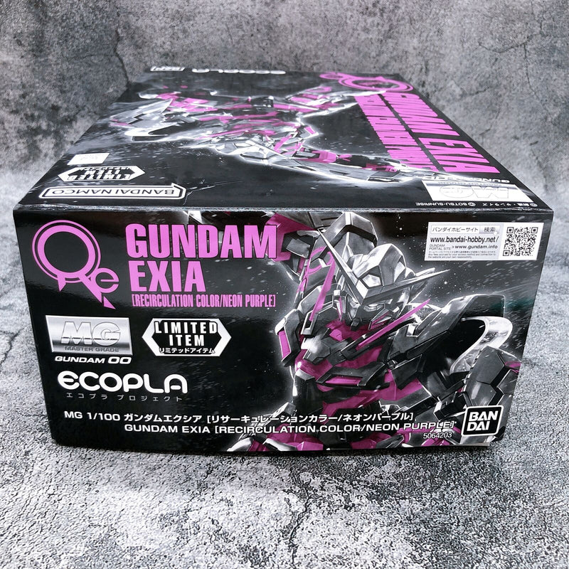 MG 1/100 Eco-Pla Gundam Exia [Recirculation Color / Neon Purple] - Release  Info