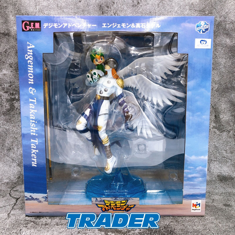 Digimon Adventure Angemon ＆ Takaishi Takeru G.E.M. Series [MegaHouse]