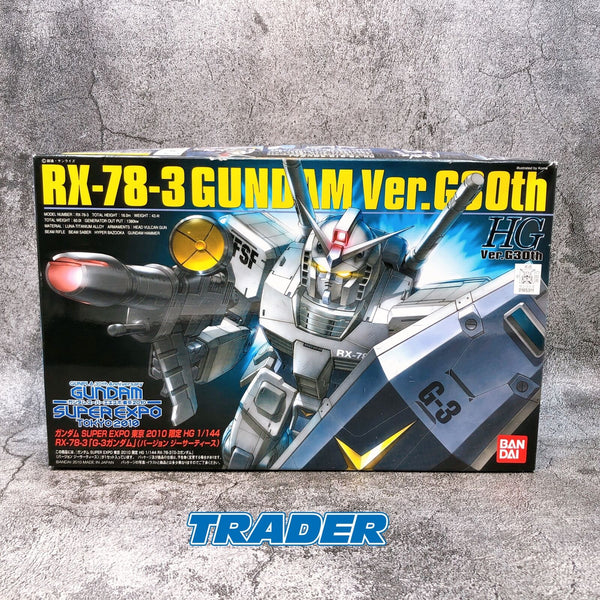 HG 1/144 G-3 Gundam (G30th Ver.) Gundam SUPER EXPO Tokyo 2010 Limited