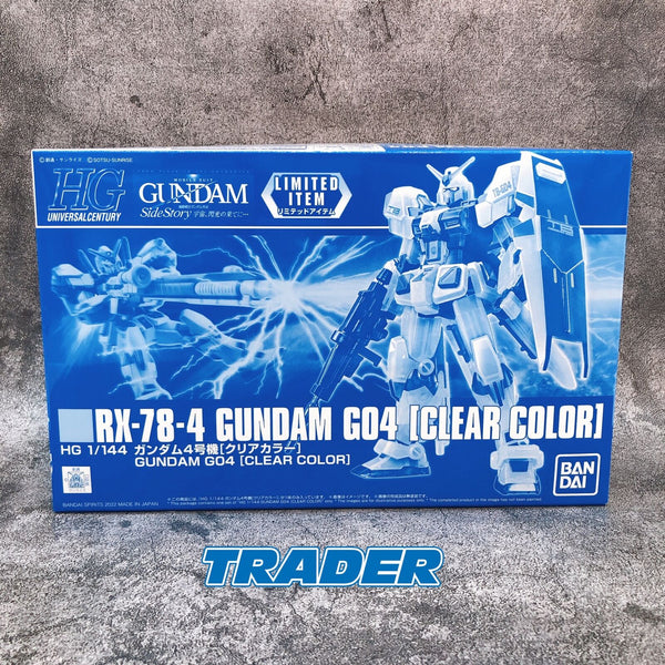 HG 1/144 Gundam 04 [Clear Color] [Premium Bandai]
