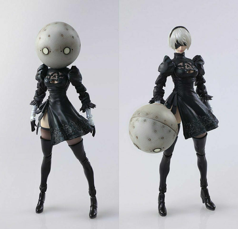 NieR Automata YoRHa No.2 Type B 2B & Machine Lifeform (Set) BRING ARTS [Square Enix]