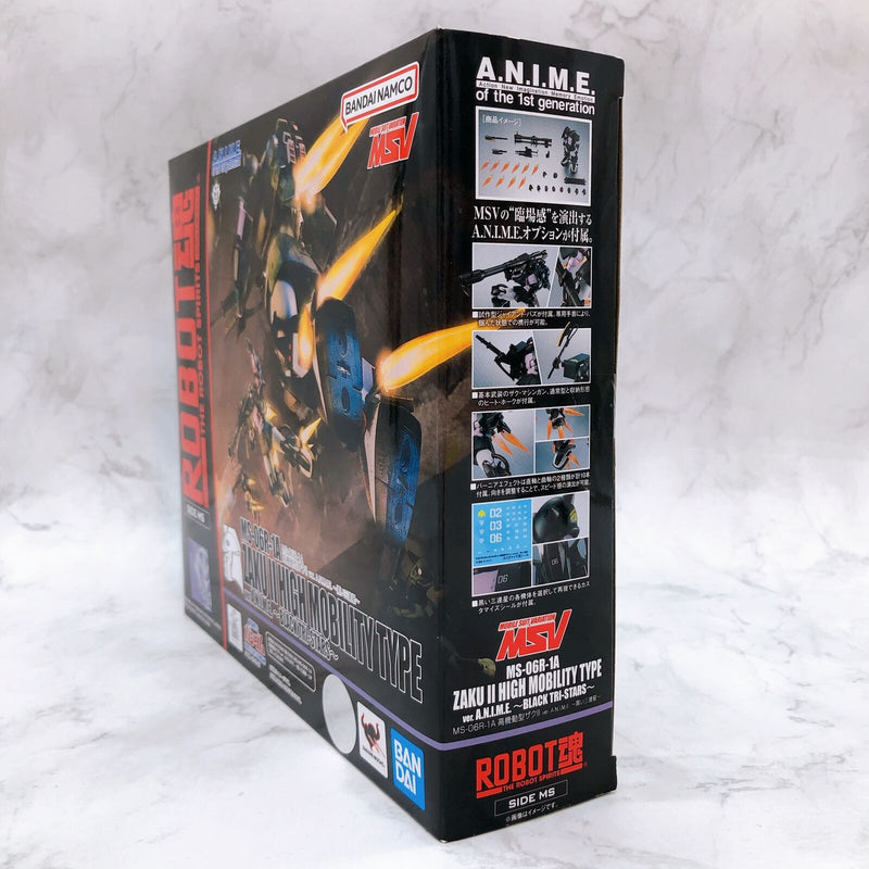 Robot Spirits <SIDE MS> MS-06R-A Zaku II High Mobility Type ?Black Tri-Stars? ver. A.N.I.M.E. [Bandai]