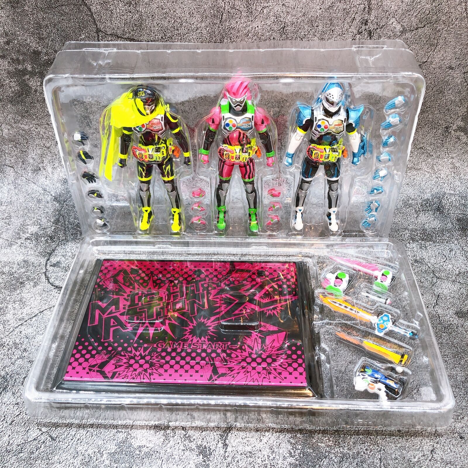 Kamen Rider Ex-Aid Mighty Action X Beginning Set (Set of 3) S.H.Figuarts [Bandai]