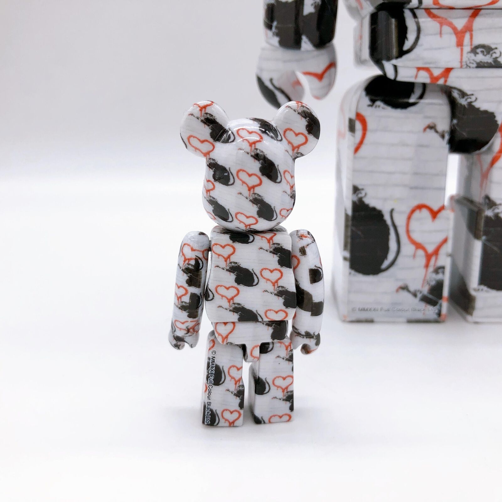 BE@RBRICK LOVE RAT 100％ & 400％ [Medicom Toy]