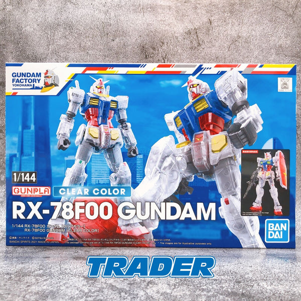 1/144 RX-78F00 Gundam [Clear Color] [Gundam Factory Yokohama]