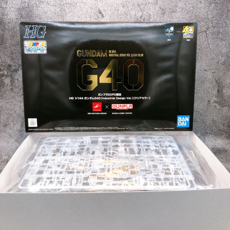 HG 1/144 Gundam G40 (Industrial Design Ver.) [Clear Color] [Gunpla Expo]