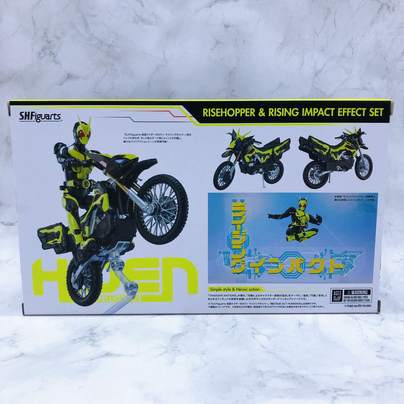 Kamen Rider Zero-One Risehopper & Rising Impact Effect Set S.H.Figuarts Tamashii Web Shop [BANDAI SPIRITS]