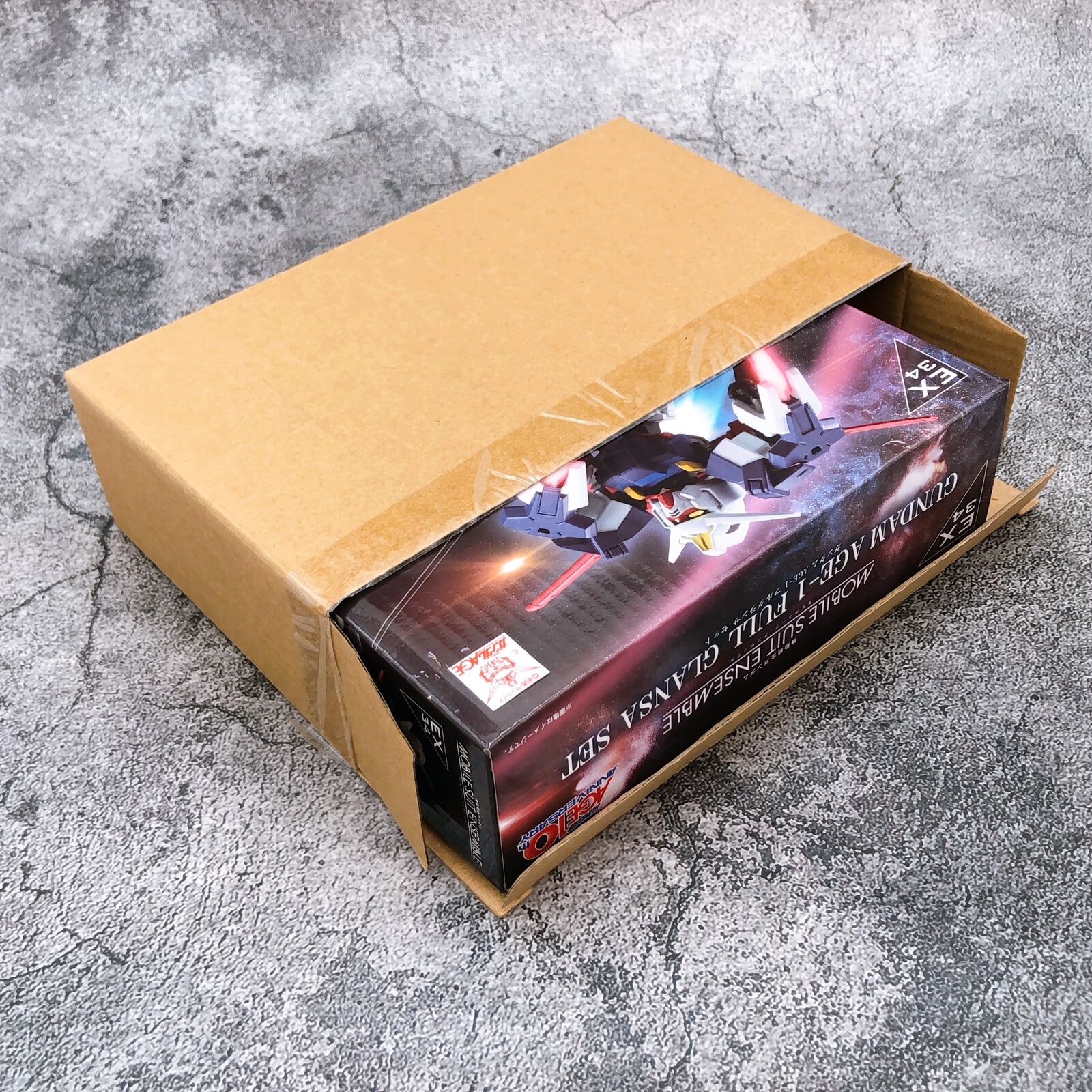 Mobile Suit Gundam MOBILE SUIT ENSEMBLE EX34 Gundam AGE-1Full Glansa Set [Premium Bandai]