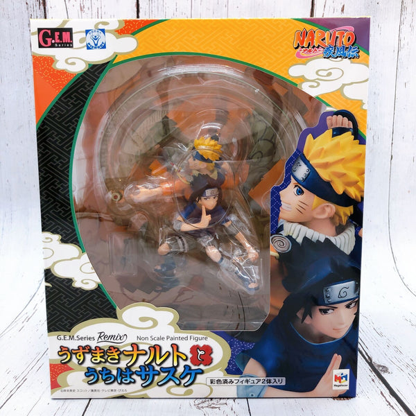 Naruto Shippuden Naruto Uzumaki & Sasuke Uchiha G.E.M. Series Remix [M