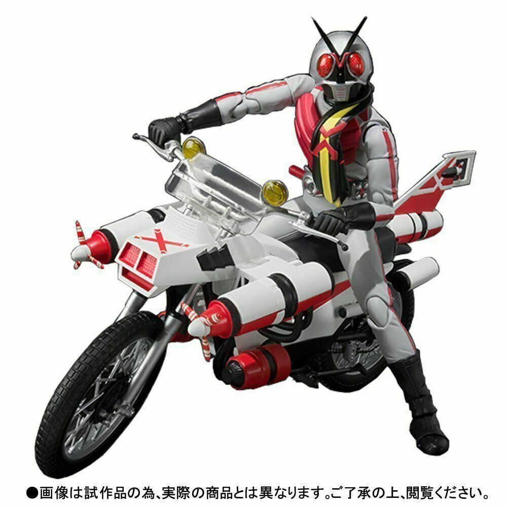 Masked Kamen Rider X & Cruiser Set S.H.Figuarts Tamashii Web Shop Limited [Bandai]