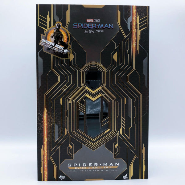 Spider-Man: No Way Home Spider-Man (Black ＆ Gold Suit) Movie Masterpiece 1/6 Scale [Hot Toys]