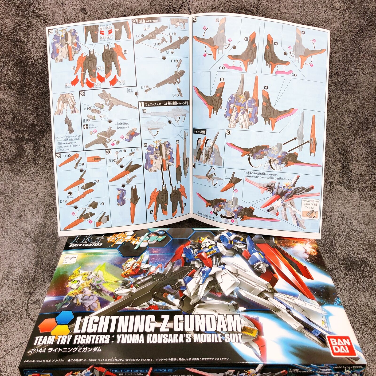 HGBF 1/144 Lightening Z Gundam 「Gundam Team Try Fighters」