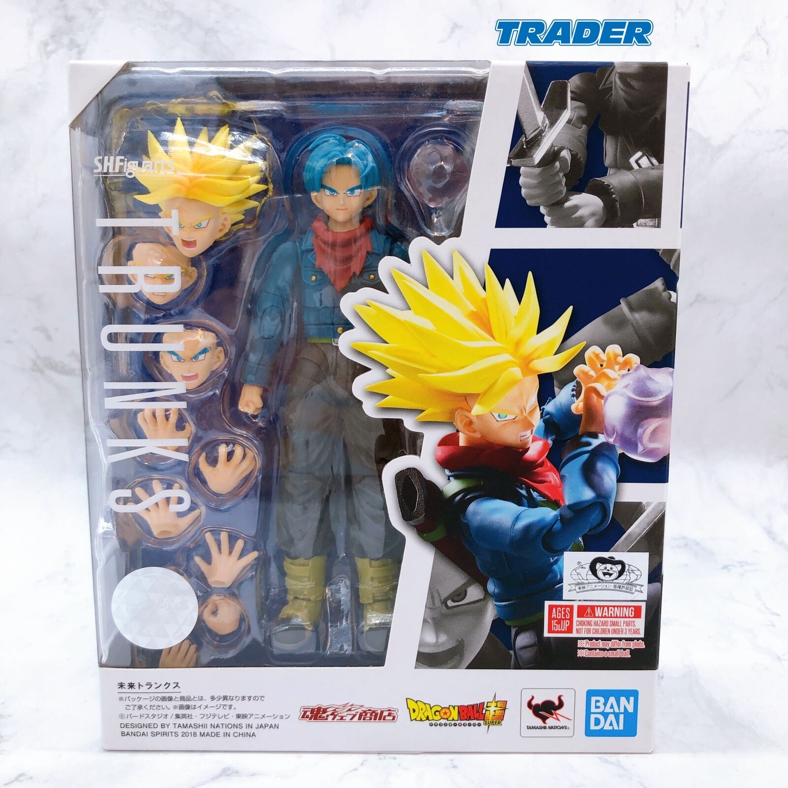 Dragon Ball Super Future Trunks S.H.Figuarts Tamashii Web Shop Limited [Bandai]