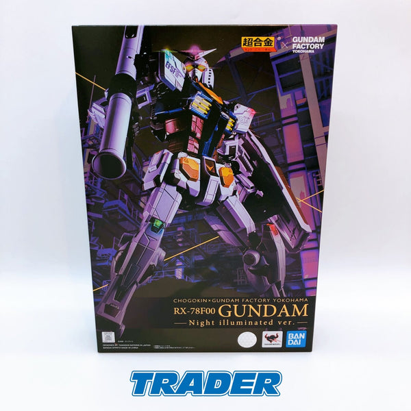 Chogokin × Gundam Factory Yokohama RX-78F00 GUNDAM ‐Night Illuminated Ver.- [BANDAI SPIRITS]