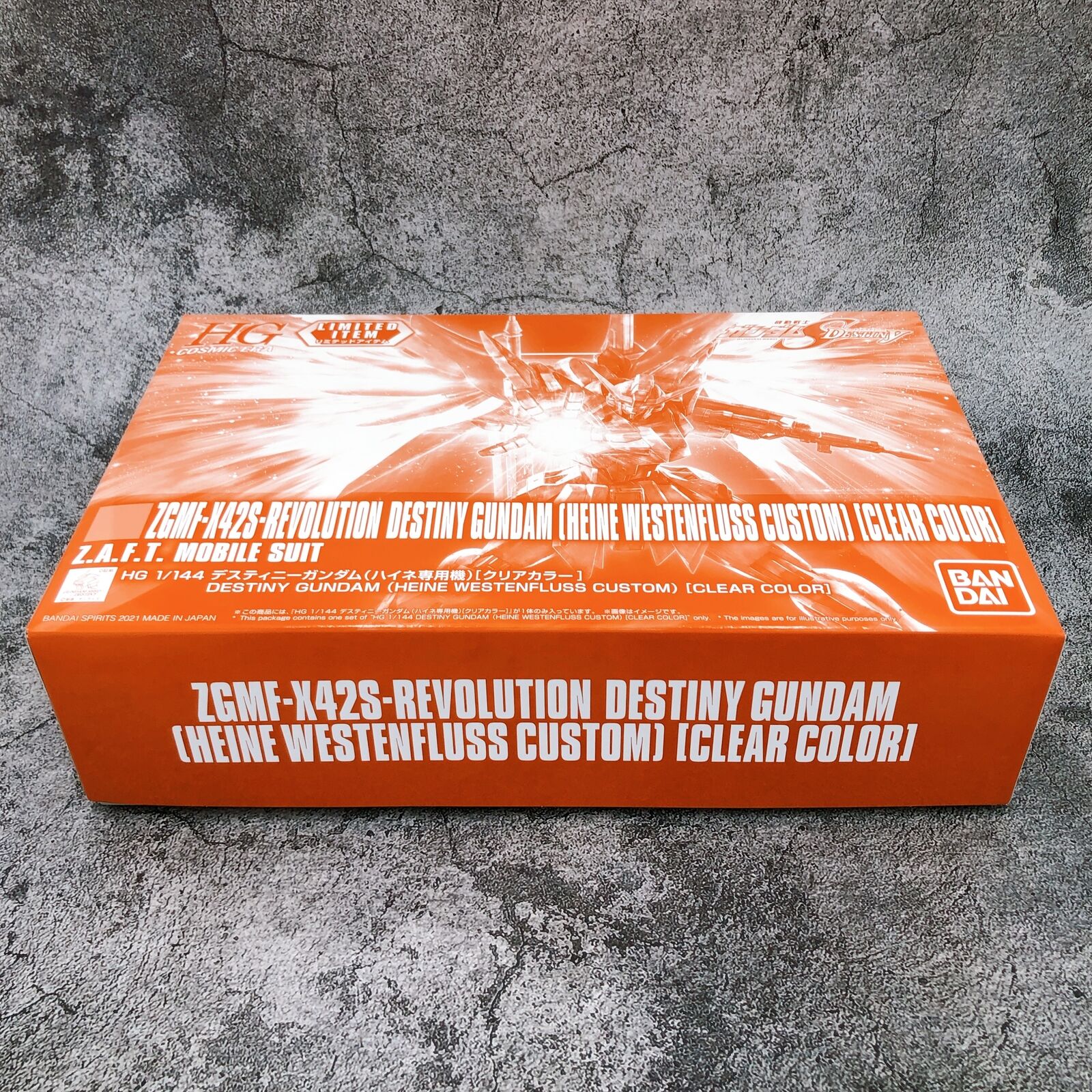 HGCE 1/144 Destiny Gundam (Heine Westenfluss Custom) [Clear Color] <Limited Item>