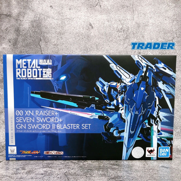 METAL ROBOT SPIRITS <SIDE MS> 00 XN Raiser Seven Sword + GN Sword II Blaster Set 「Mobile Suit Gundam 00」 [BANDAI SPIRITS]