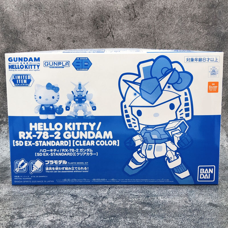 SD Gundam EX-Standard Hello Kitty / RX-78-2 Gundam [Clear Color] [Bandai Spirits]