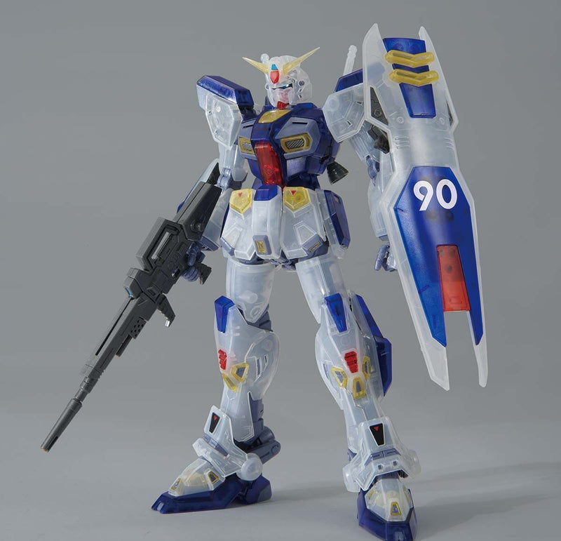 MG 1/100 Gundam F90 [Clear Color] [Gundam Base Limited]