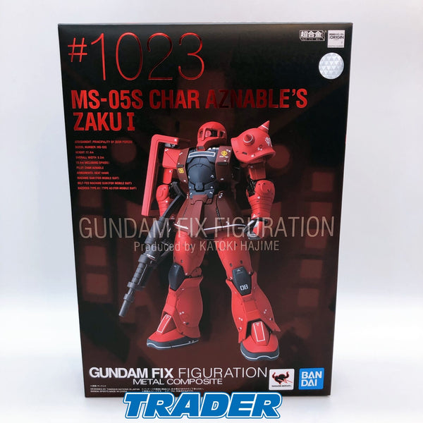 Mobile Suit Gundam THE ORIGIN MS-05S Zaku I (Char's Machine) GUNDAM FIX FIGURATION METAL COMPOSITE [BANDAI SPIRITS]