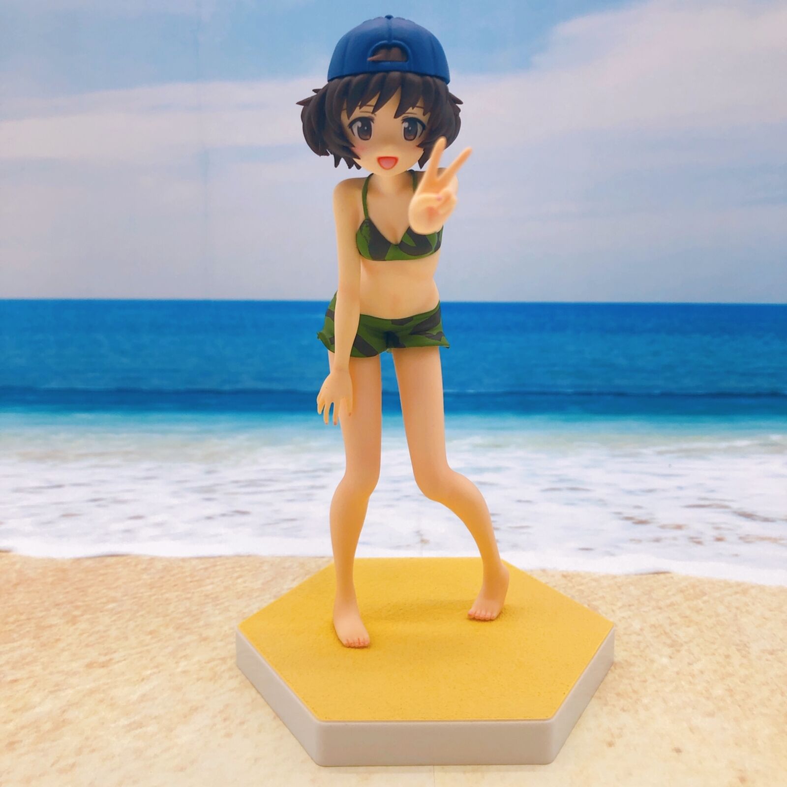 Girls und Panzer Yukari Akiyama Be-J Special Ver. Be-Jweb Shop Limited BEACH QUEENS Premium [WAVE]