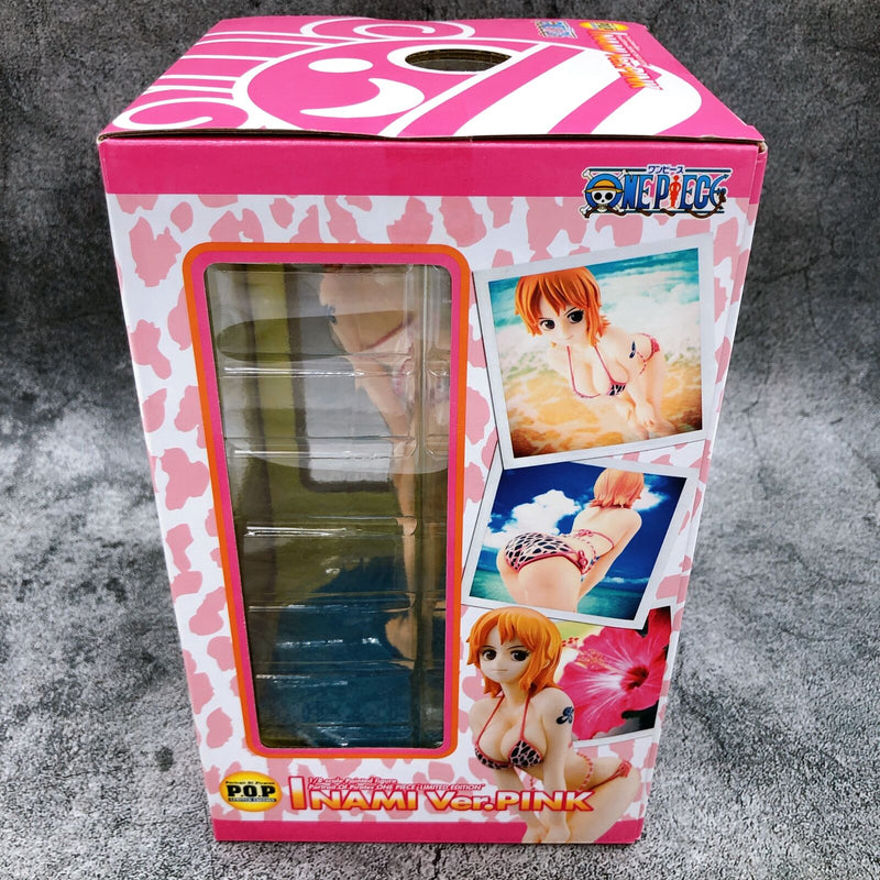 One Piece Nami Pink Ver. P.O.P ONE PIECE LIMITED EDITION Excellent Model [MegaHouse]