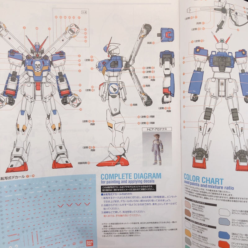 MG 1/100 Crossbone Gundam X3 Ver.Ka [Premium Bandai]