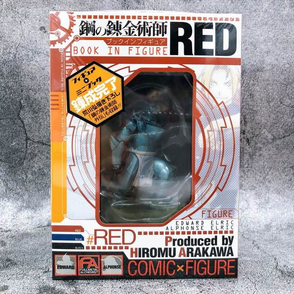 Fullmetal Alchemist Edward & Alphonse Elric Book in FigureRED [Square Enix]