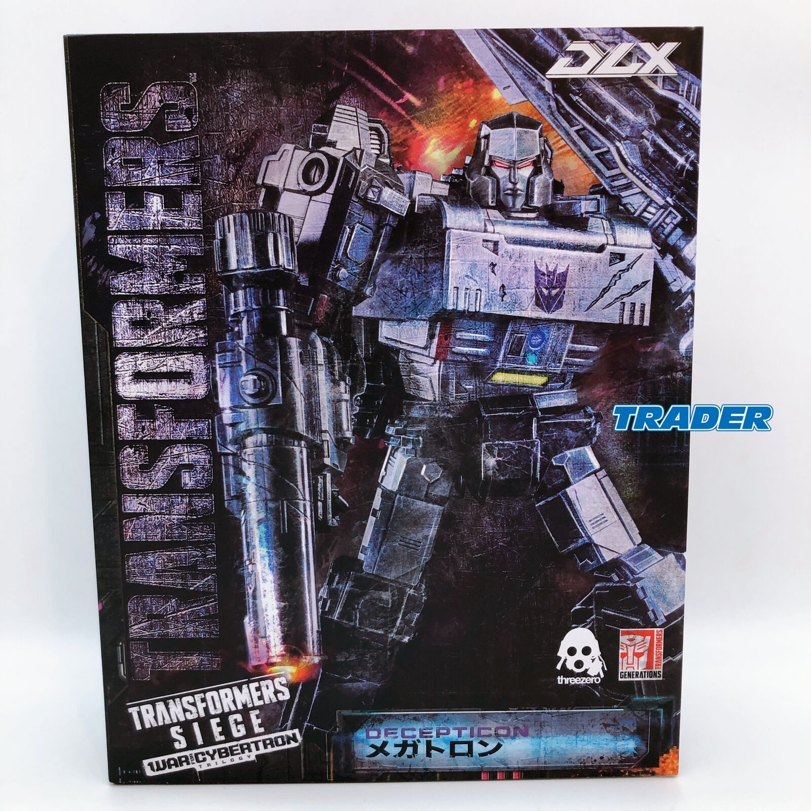 TRANSFORMERS SIEGE WAR FOR CYBERTRON DLX Megatron [threezero]