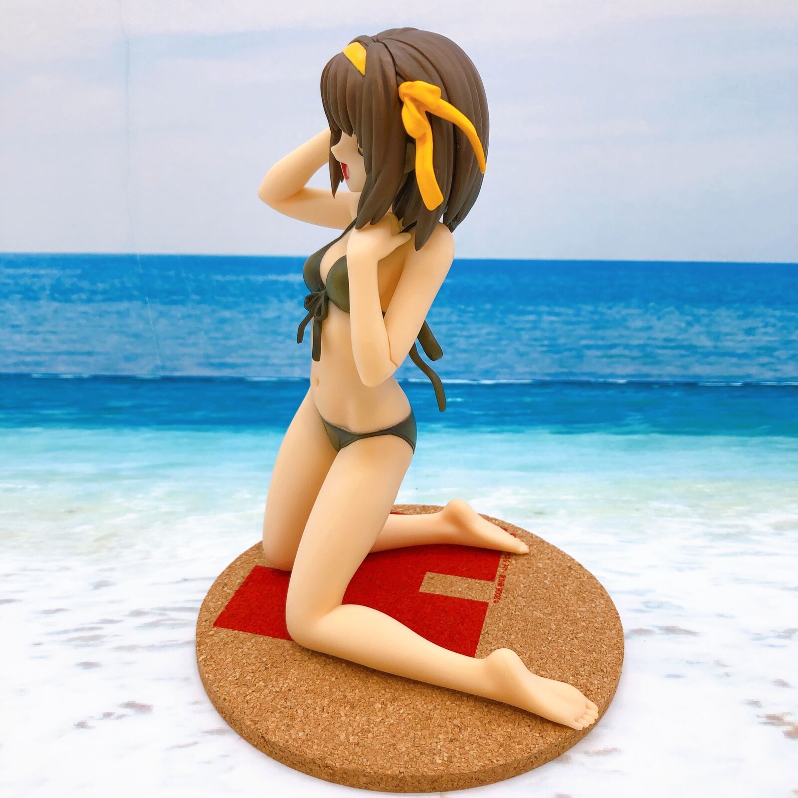 The Melancholy of Suzumiya Haruhi Haruhi Suzumiya Beach Side Ver. 1/7 Scale [KOTOBUKIYA]