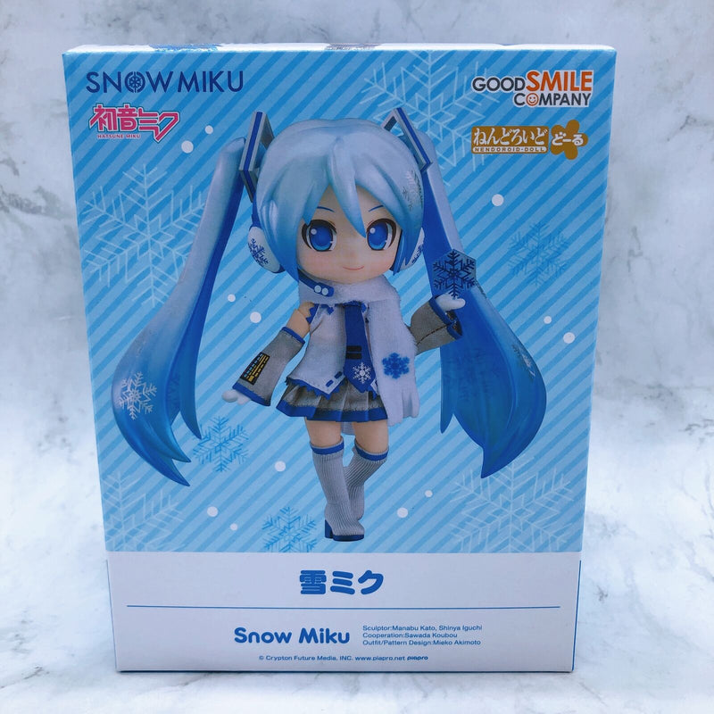 Nendoroid Doll Snow Miku (GOODSMILE ONLINE SHOP Limited) [Max Factory]