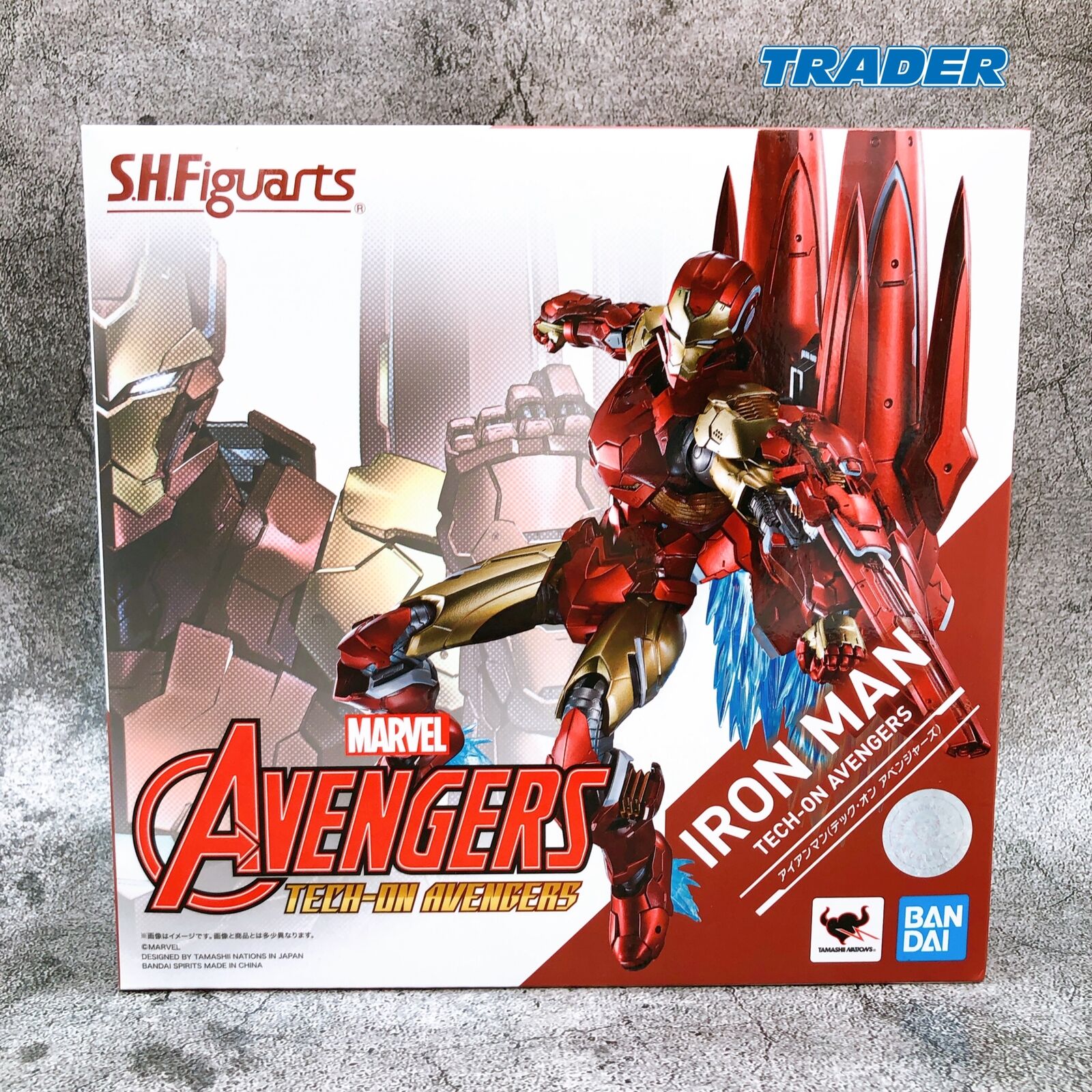 TECH-ON AVENGERS Iron Man S.H.Figuarts [BANDAI SPIRITS]