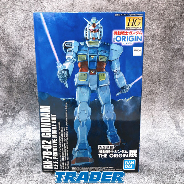 HG 1/144 RX-78-02 Gundam (GUNDAM THE ORIGIN) 「Yoshikazu Yasuhiko/Mobile Suit Gundam The Origin Edition」