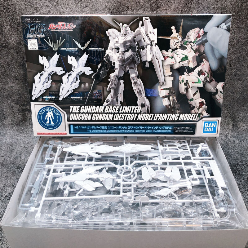 HG 1/144 Unicorn Gundam (Destroy Mode) Painting Model [Gundam Base Limited]