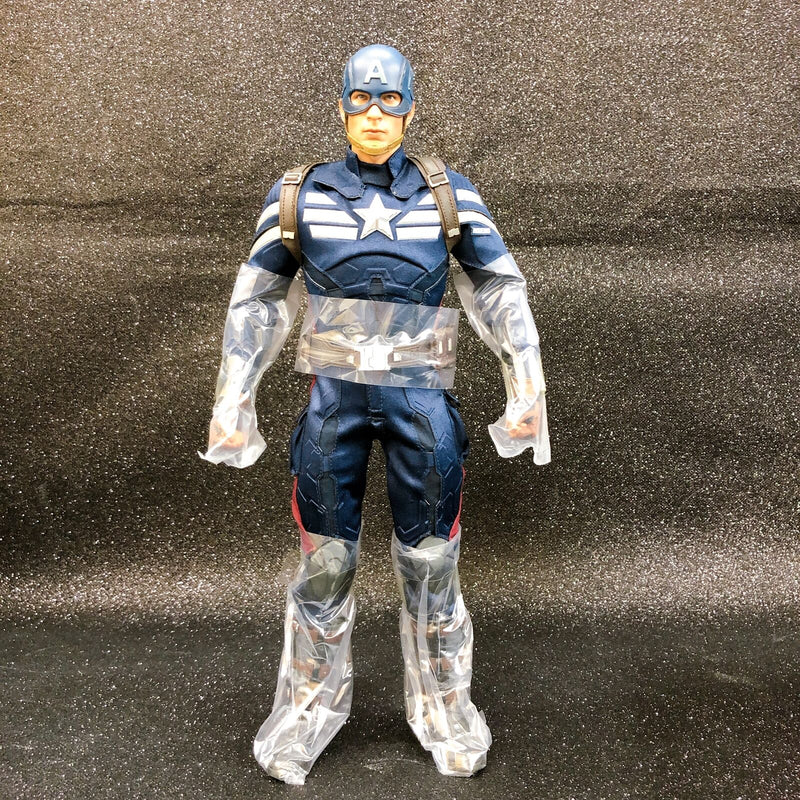 Captain America: The Winter Soldier Captain America (Stealth Suit) Movie Masterpiece 1/6 Action Figure [Hot Toys]