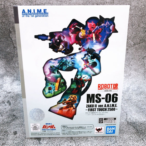 ROBOT SPIRITS<SIDE MS> Mobile Suit Gundam MS-06 Zaku Mass Production Type ver. A.N.I.M.E.?First Touch 2500?(Tamashii Nation2018) [Bandai]