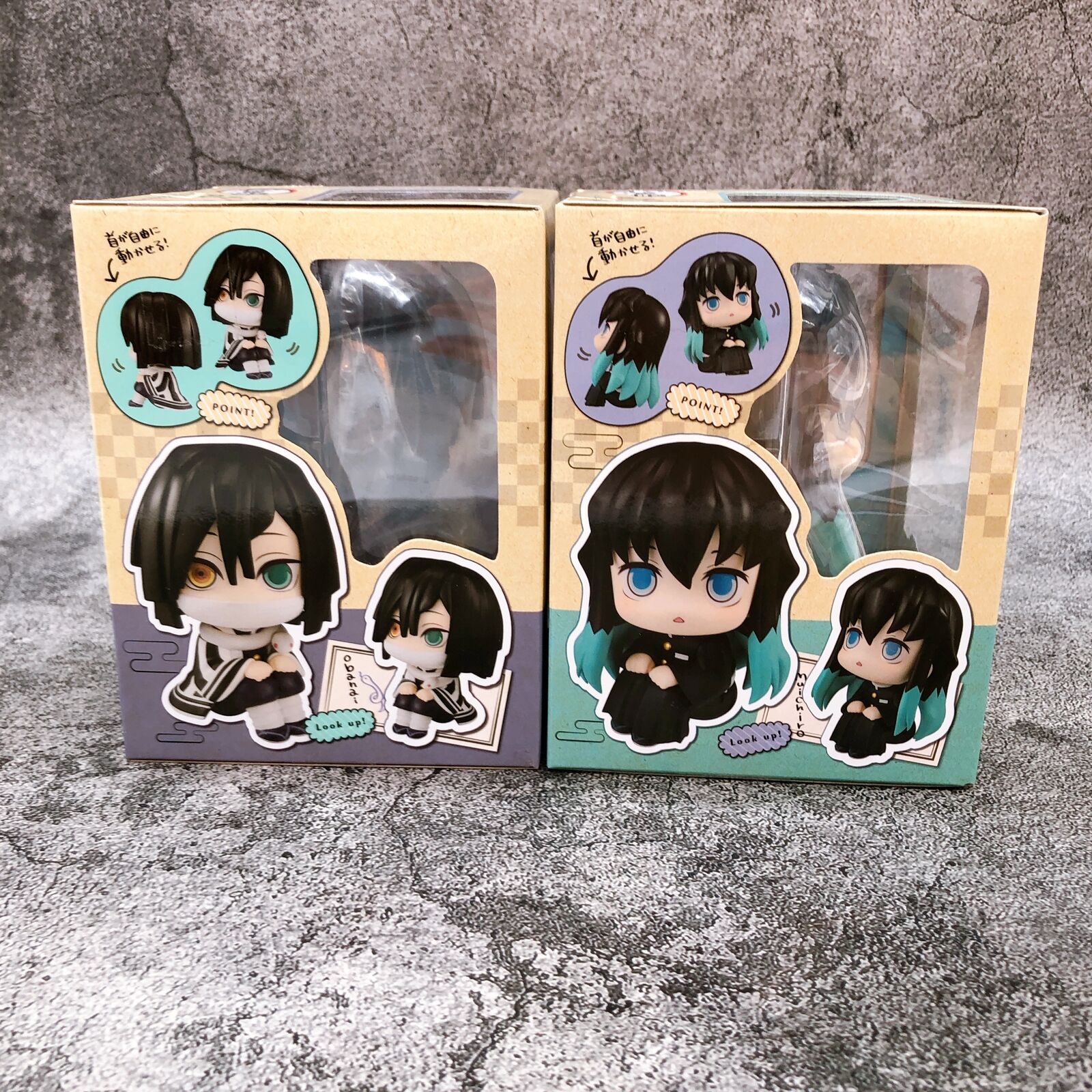 Demon Slayer Muichiro Tokito & Obanai Iguro Set Look-Up with Benefits [MegaHouse]