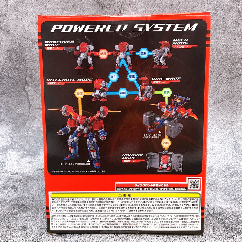 Diaclone DA-05 Powered System Set A&B Type Space Cosmo Marines Ver. Limited [TAKARA TOMY]