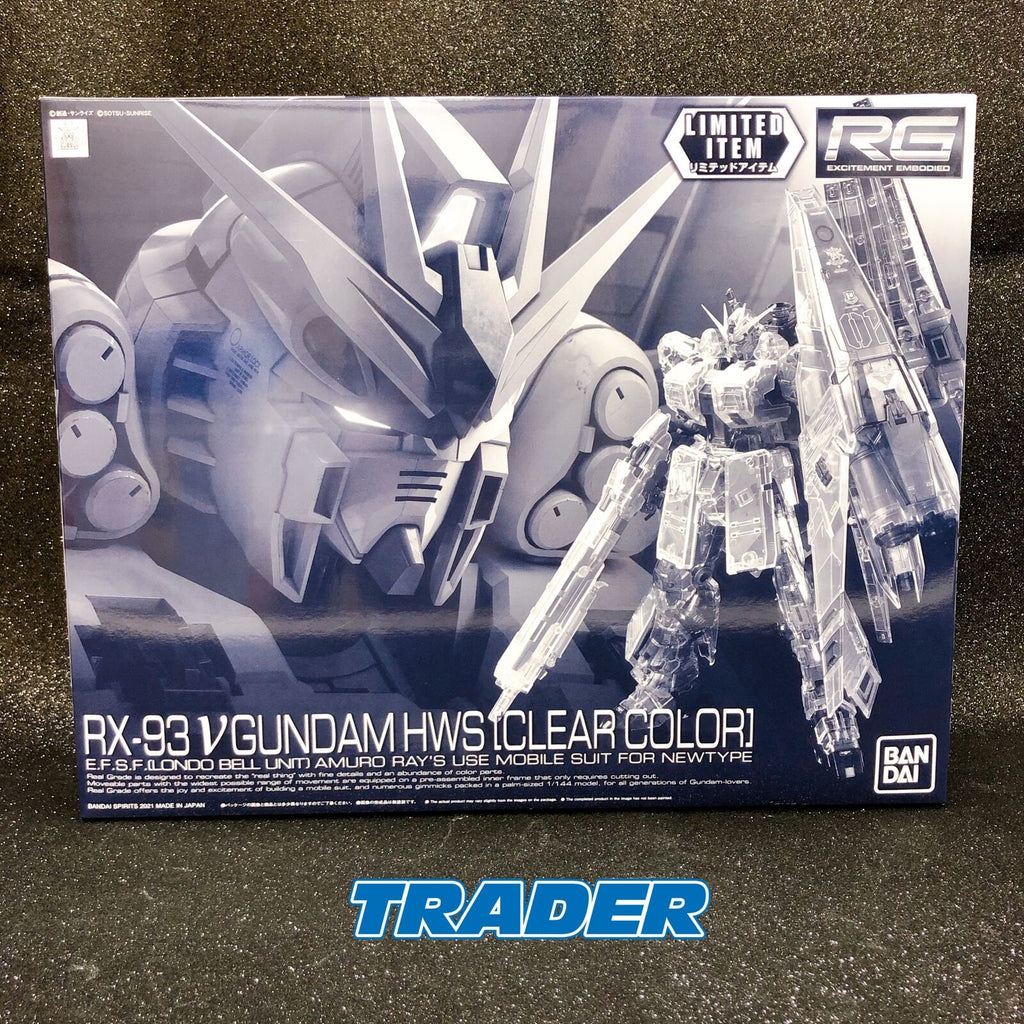 RG 1/144 ν Gundam HWS [Clear Color]