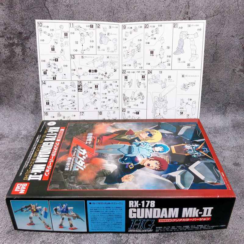 HGUC 1/144 Gundam Mk-II (A.E.U.G.) Theater Limited Clear Color Ver.