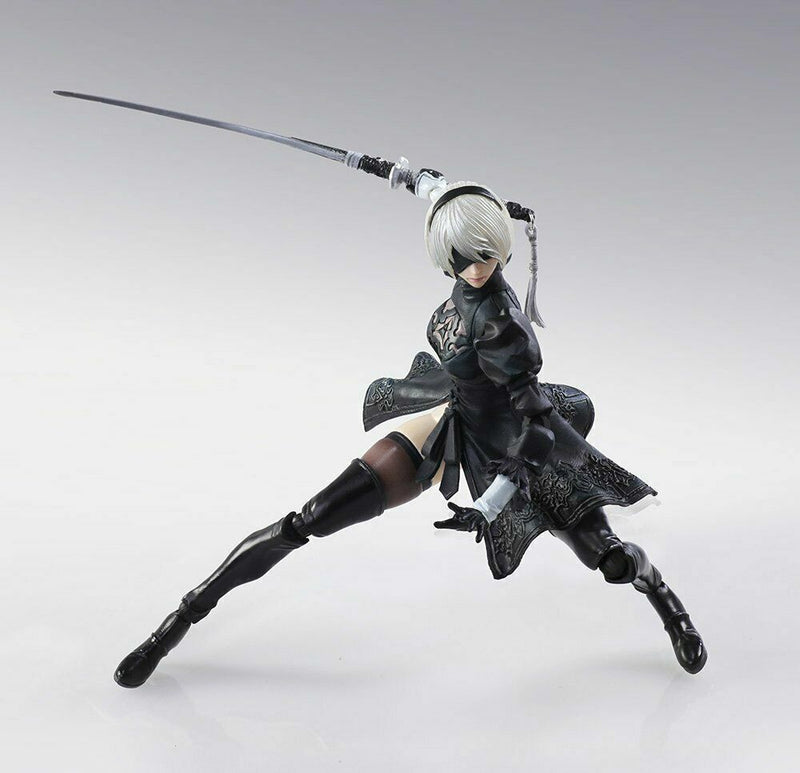 NieR Automata YoRHa No.2 Type B 2B & Machine Lifeform (Set) BRING ARTS [Square Enix]