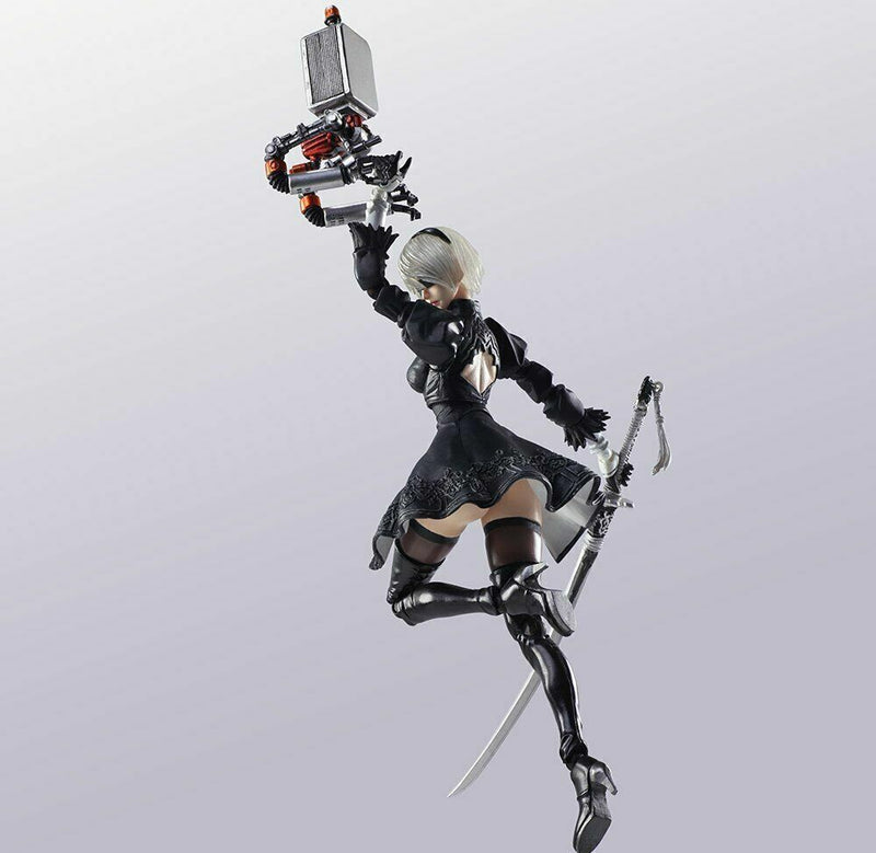 NieR Automata YoRHa No.2 Type B 2B & Machine Lifeform (Set) BRING ARTS [Square Enix]