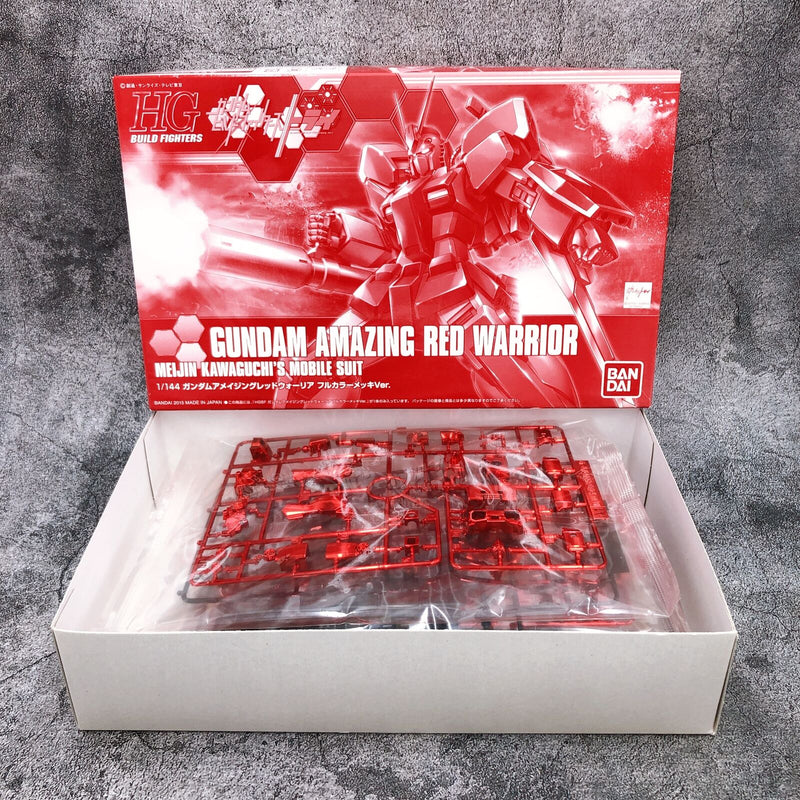 HGBF 1/144 Gundam Red Warrior Full Color Plating Ver.