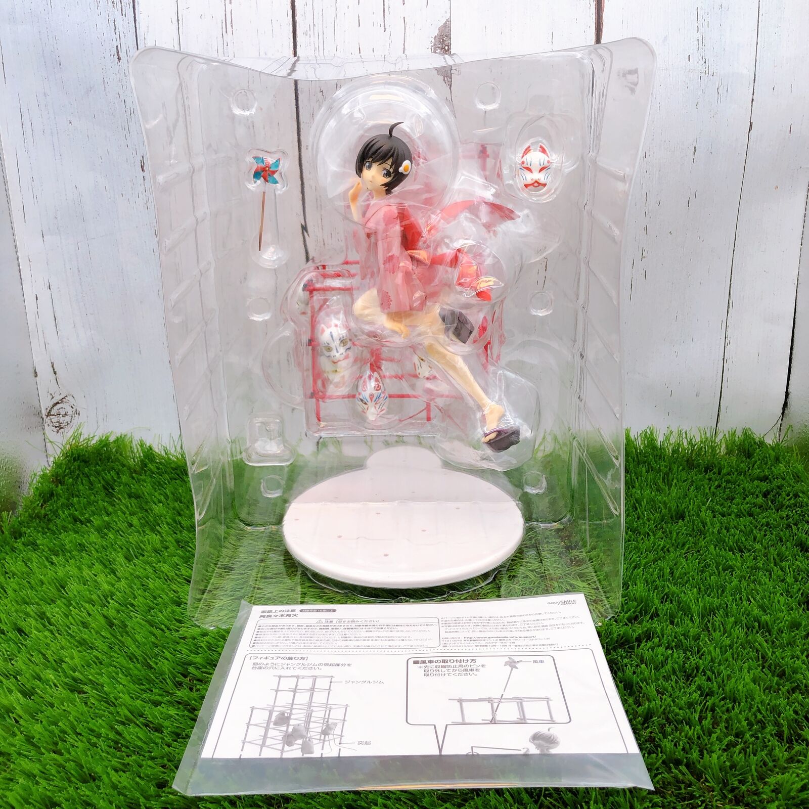 Nisemonogatari Tsukihi Araragi Normal Color Ver. Pink 1/8 Scale [Good Smile Company]