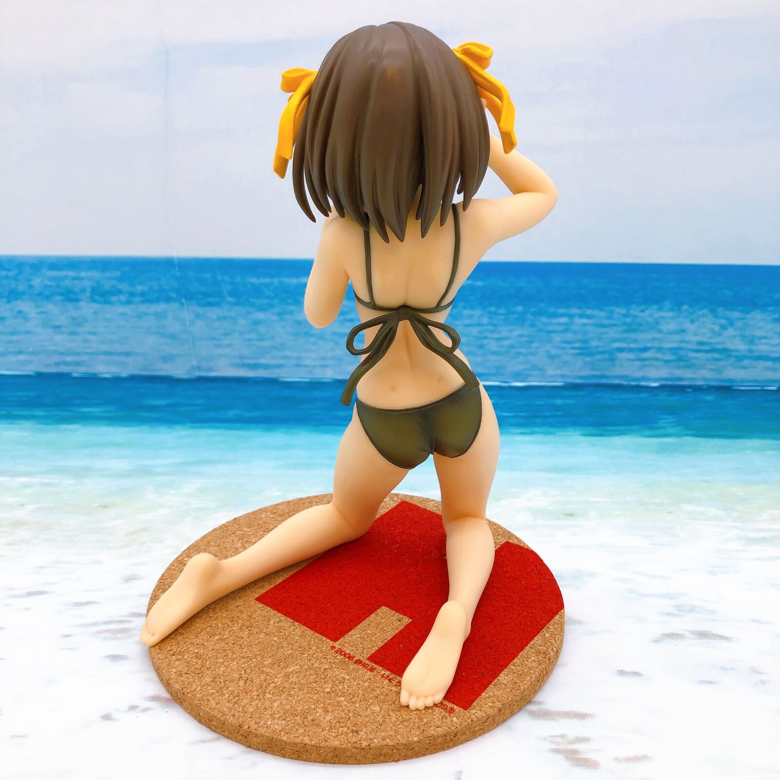 The Melancholy of Suzumiya Haruhi Haruhi Suzumiya Beach Side Ver. 1/7 Scale [KOTOBUKIYA]