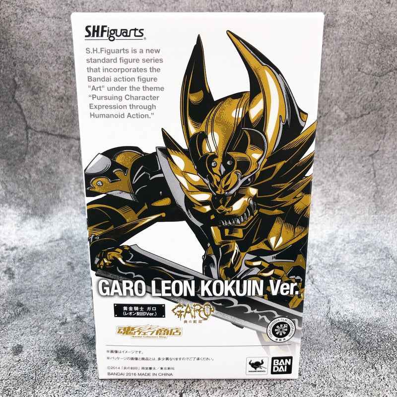 Golden Knight GARO (Leon Kokuin Ver.) S.H.Figuarts Tamashii Web Shop Limited [Bandai]