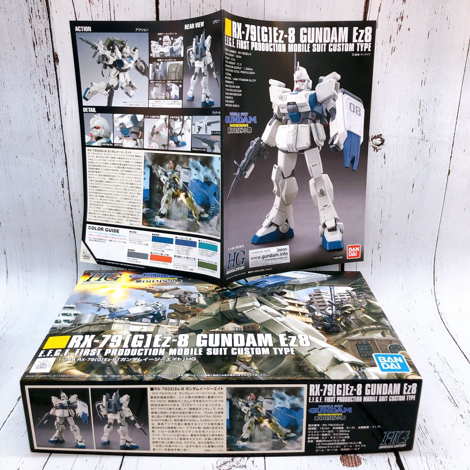 HGUC 1/144 RX-79[G] Ez-8 Gundam ｢Mobile Suit Gundam The 08th MS Team｣